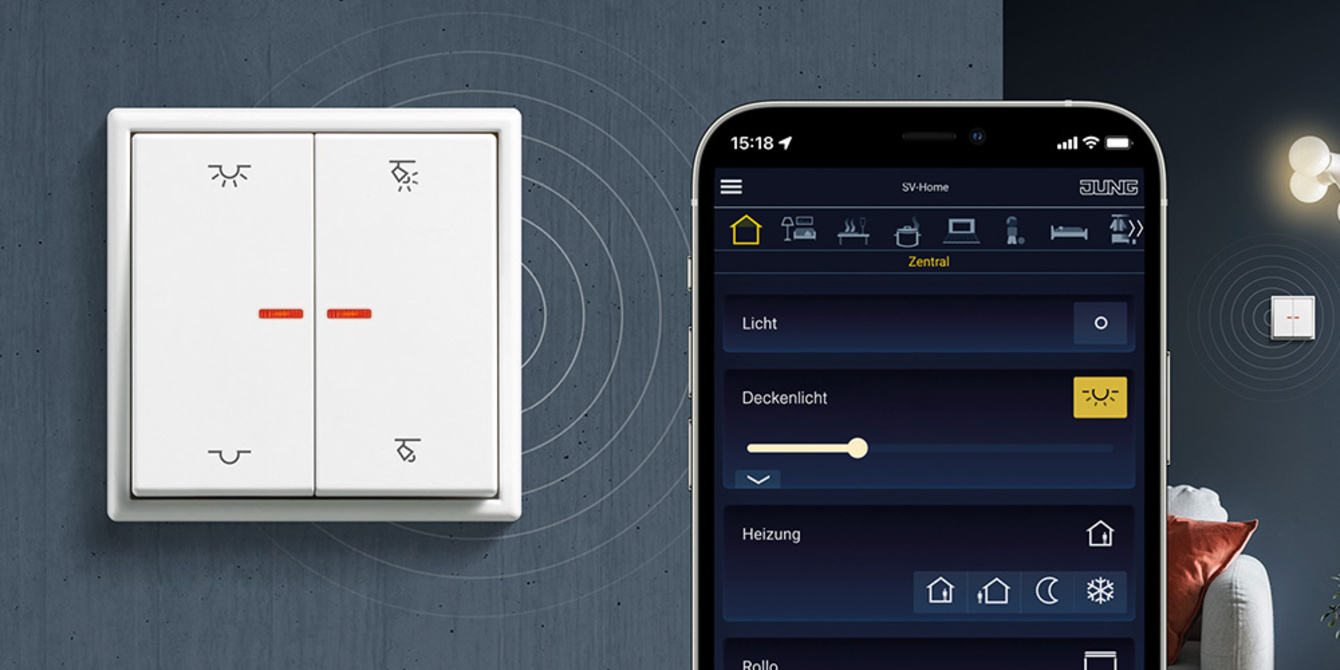 KNX RF Taster bei Elektro Holger Pühl in Kemnath